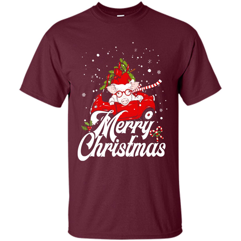 Merry Christmas Pig s - Shirt