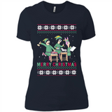 Bob’s burgers Elf Merry Christmas - Ladies' Boyfriend T-Shirt