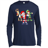 Dabbing Santa - Canvas Long Sleeve T-Shirt
