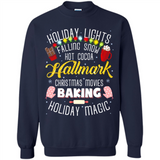 Holiday Lights Falling Snow Hot Cocoa Hallmark Christmas movie
