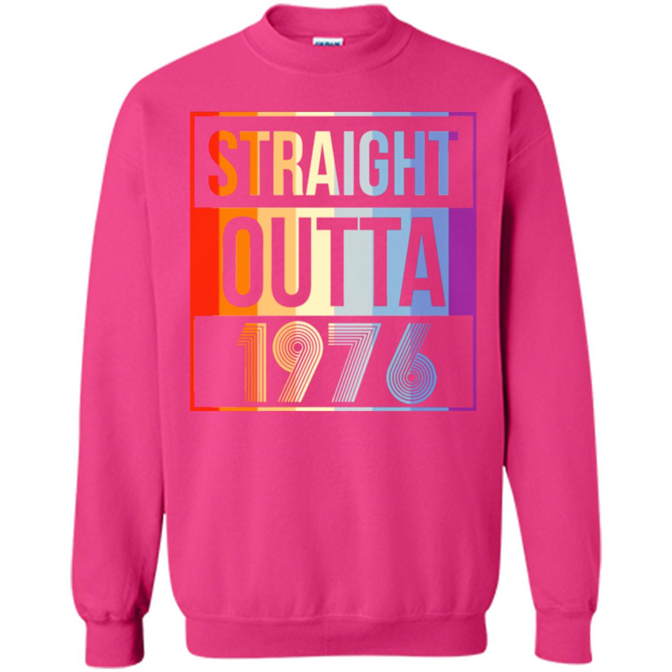 Retro Straight Outta 1976 42 Years Old - Sweatshirt