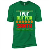 Cookies Out For Santa Christmas - Premium Short Sleeve T-Shirt