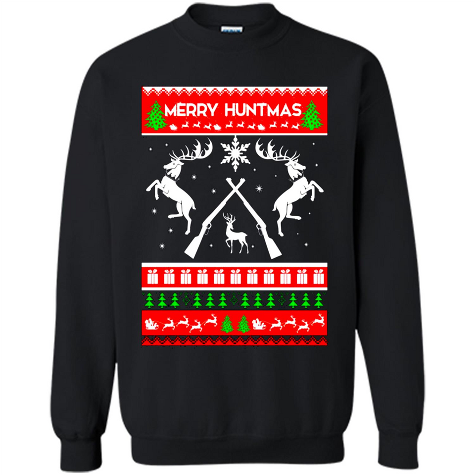 Merry Huntmas Ugly Christmas sweater PINGPONG