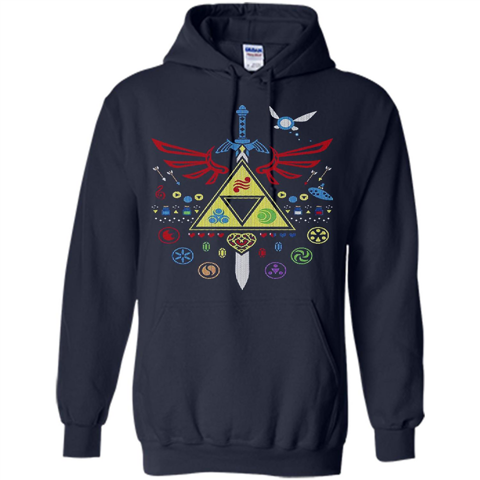 Song of Christmas Time the Legend of Zelda Ugly Sweater Perfect Christmas - Hoodie