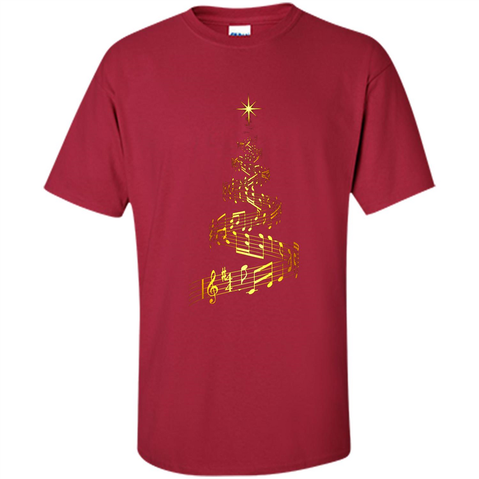 Music Note Christmas Tree Xmas Music Lover Mug PINGPONG - Shirt