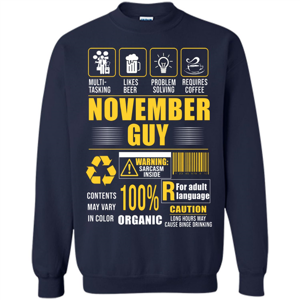 November Guy Multitasking - Sweatshirt
