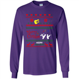 Music Ugly Christmas SweatShirt - Long Sleeve T-Shirt