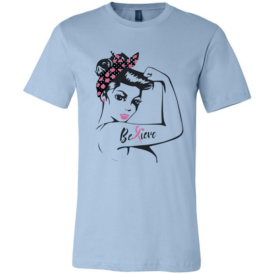 National Breast Cancer Day - Canvas Unisex T-Shirt