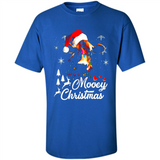 Mooey Christmas Cow Santa Christmas Lover Lights Sweatshirt - Shirt