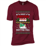 Merry Christmas Shitter Full Christmas Tree Snowman PING PONG