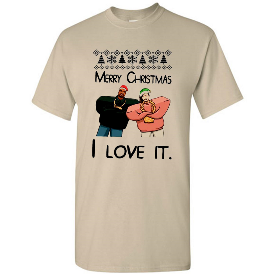 Drake Merry Christmas I love it sweatshirt PINGPONG - Shirt