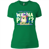 Wanna Play Tattletail - Ladies' Boyfriend T-Shirt