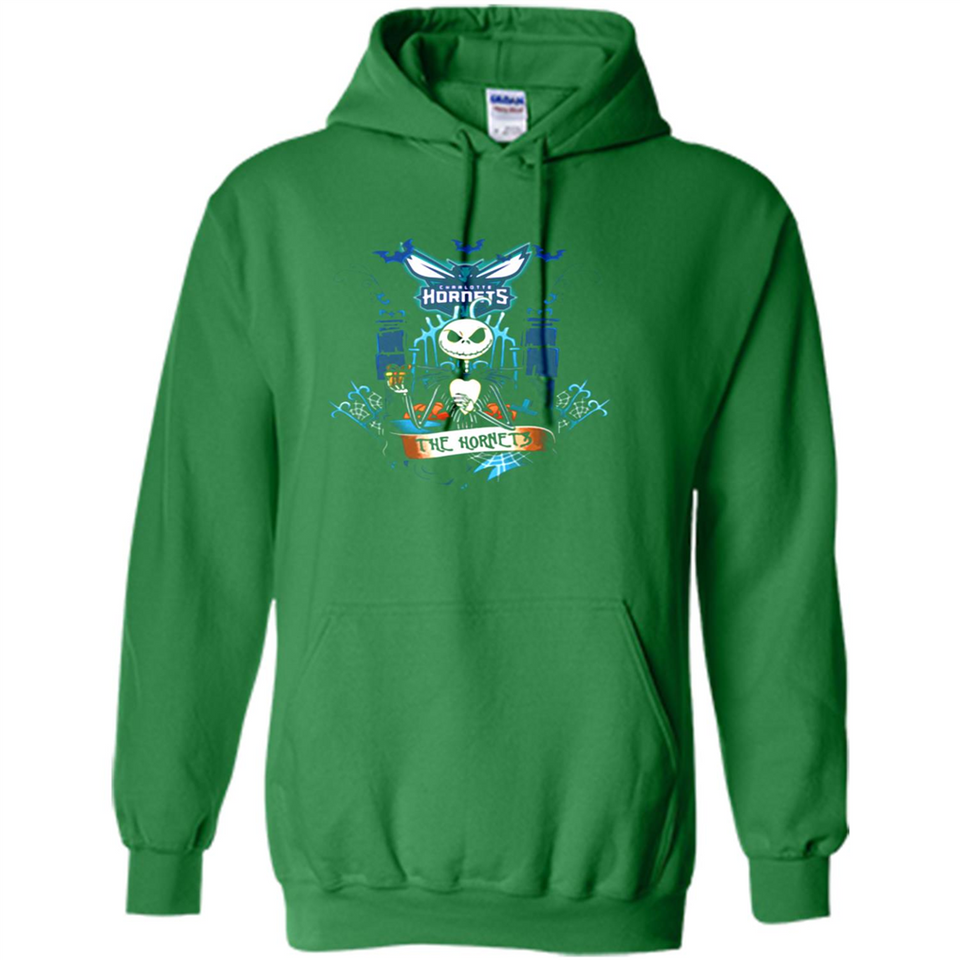 Charlotte Hornets Halloween The Nightmare Before Christmas - Hoodie