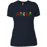 Dancing Bears Dance Christmas For Xmas Sweatshirt - Ladies' Boyfriend T-Shirt