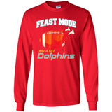 Feast Mode Dolphins Shirt - Miami Turkey Thanksgiving