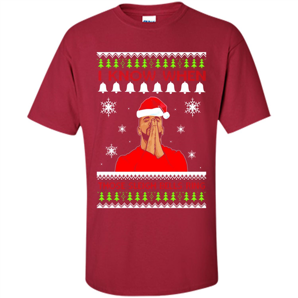 Drake I Know When Those Sleigh Bells Ring Christmas - Shirt