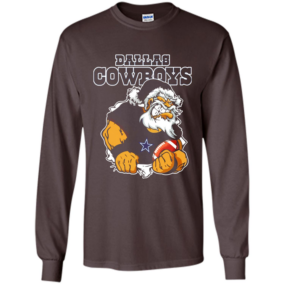 Grumpy Santa Claus Dallas Cowboys Football Team PINGPONG
