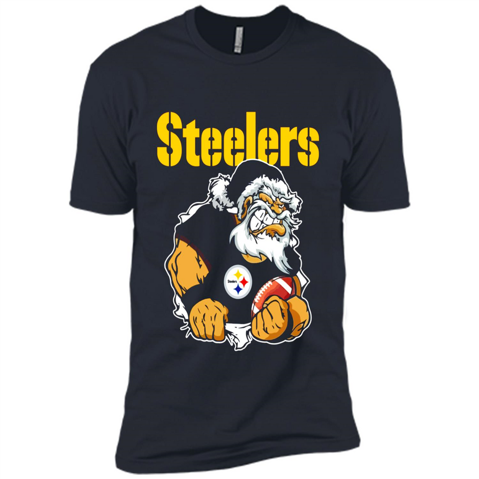 Grumpy Santa Claus Pittsburgh Steelers Football Team PINGPONG