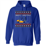 Merry Christmas Forklift ugly sweatshirt PINGPONG