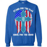 Dallas Stars - stand for the flag kneel for the cross