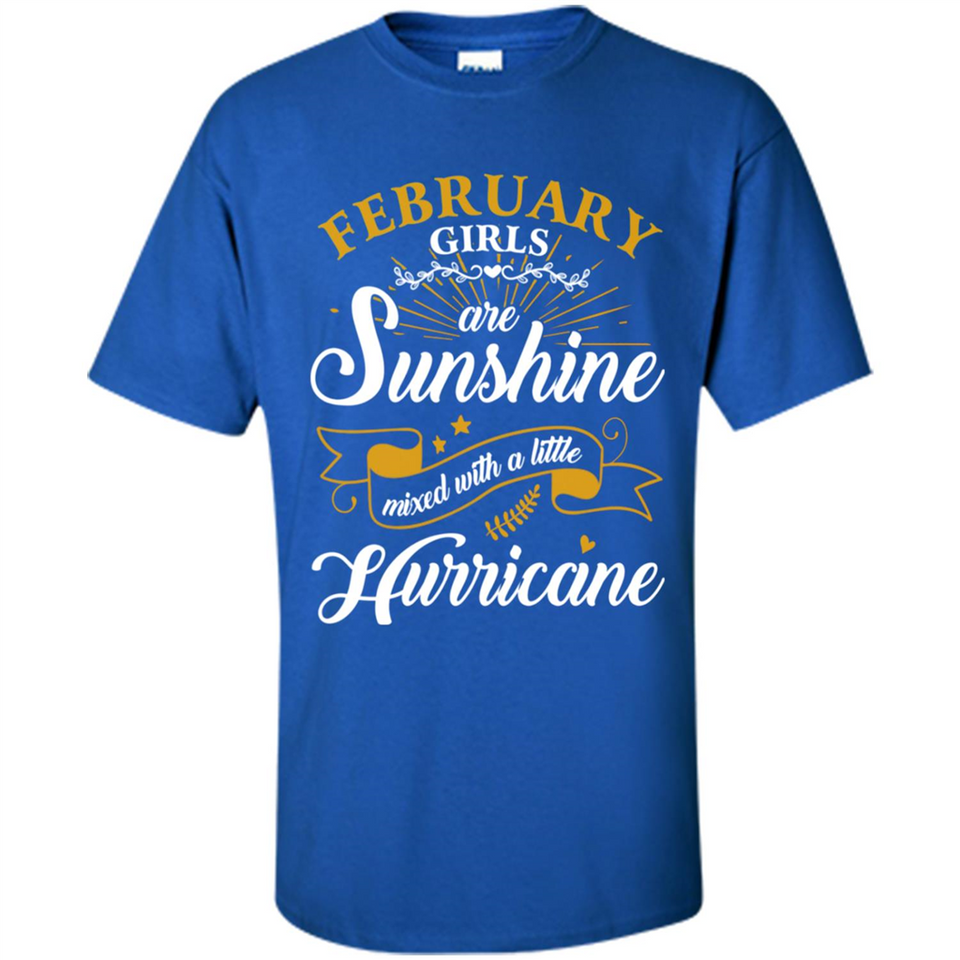 February Girl Are Sunshine Mixed With a Little Hurricane