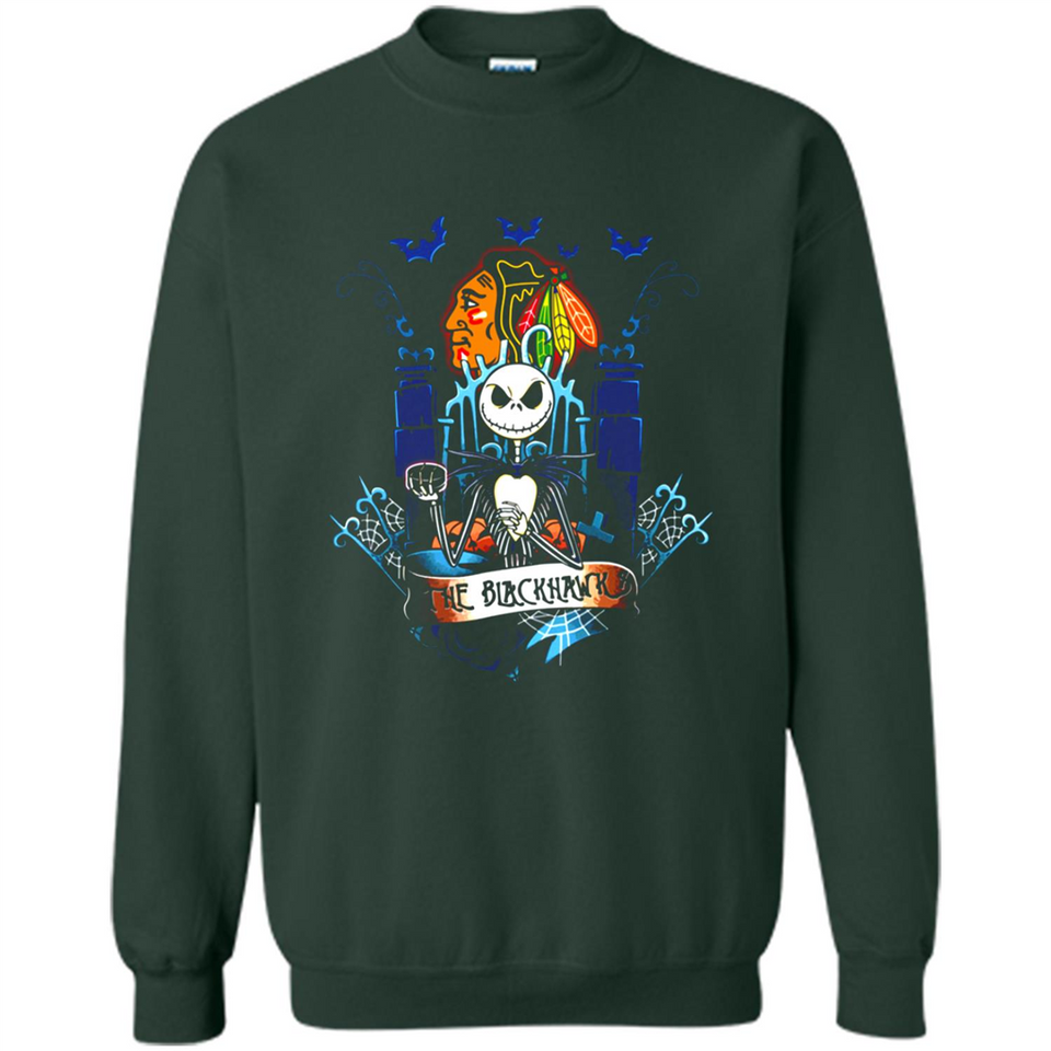Chicago Blackhawks Halloween The Nightmare Before Christmas - Sweatshirt