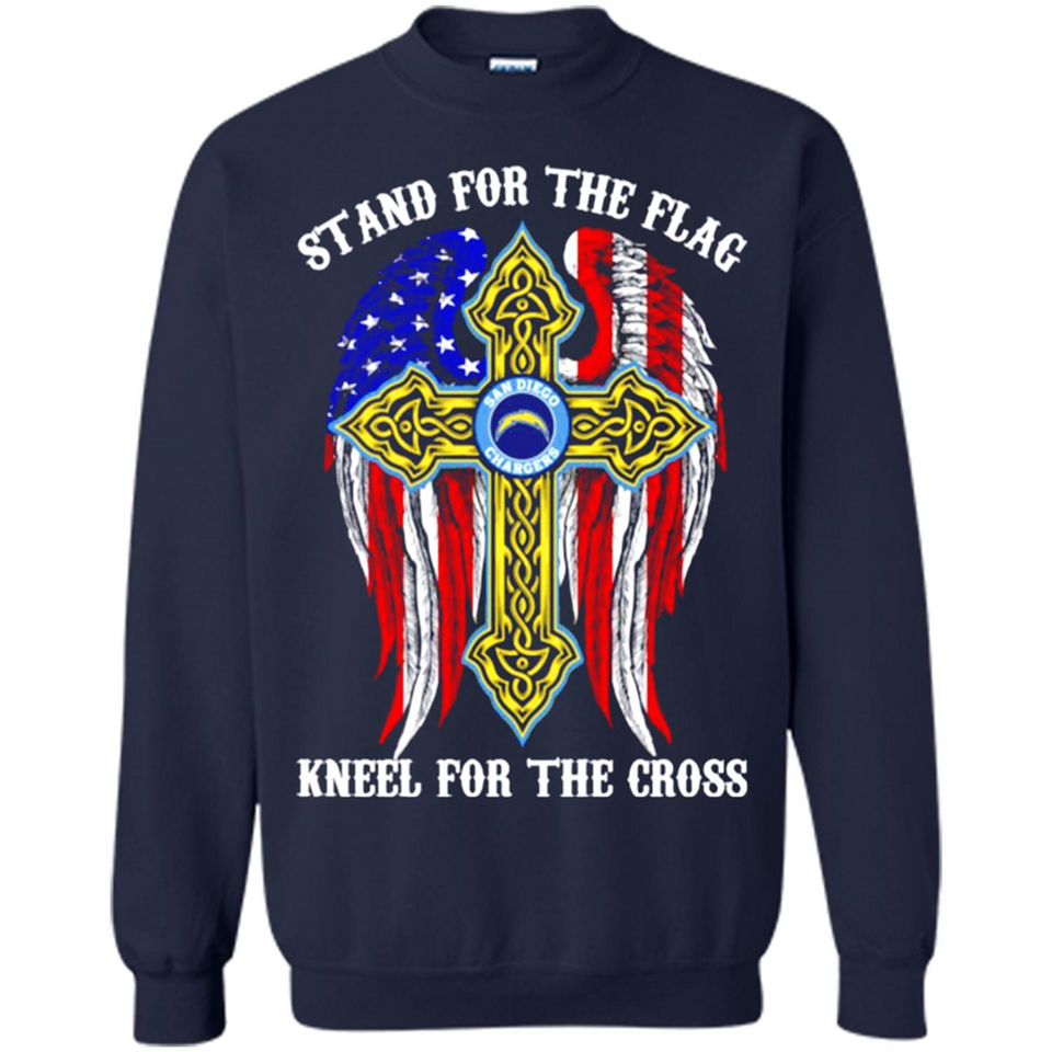 Chargers - stand for the flag kneel for the cross