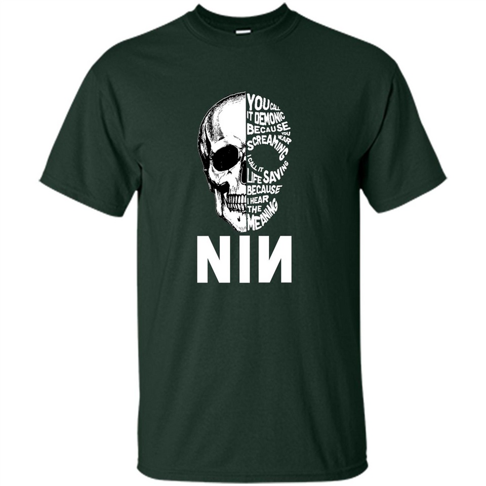 you call it demonic because you hear the screaming NIN