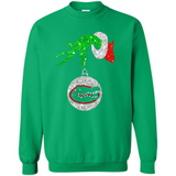 Funny Florida Gators Glitter Grinch Monogram Ornament Christmas Gift - Sweatshirt