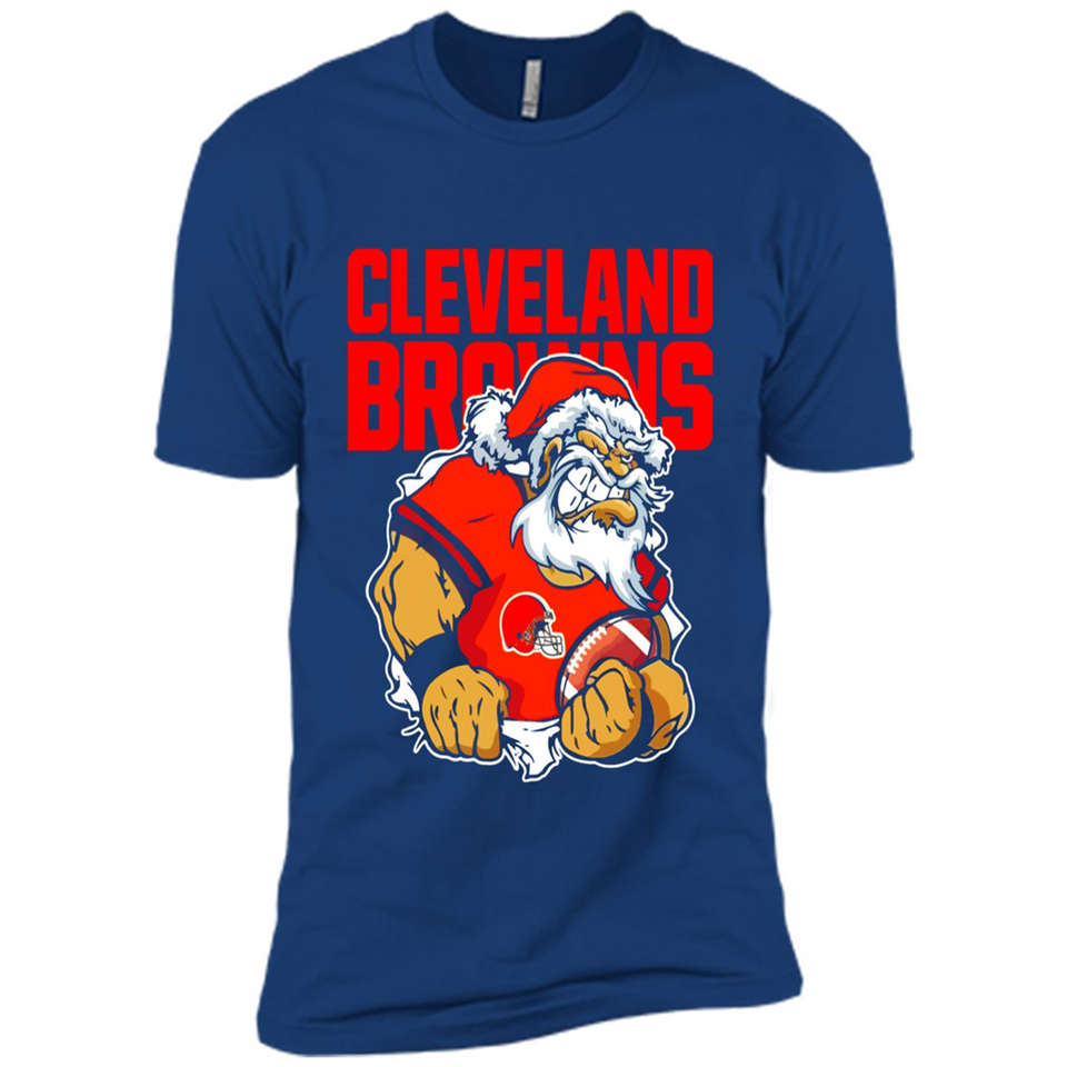Grumpy Santa Claus Cleveland Browns Football Team PINGPONG