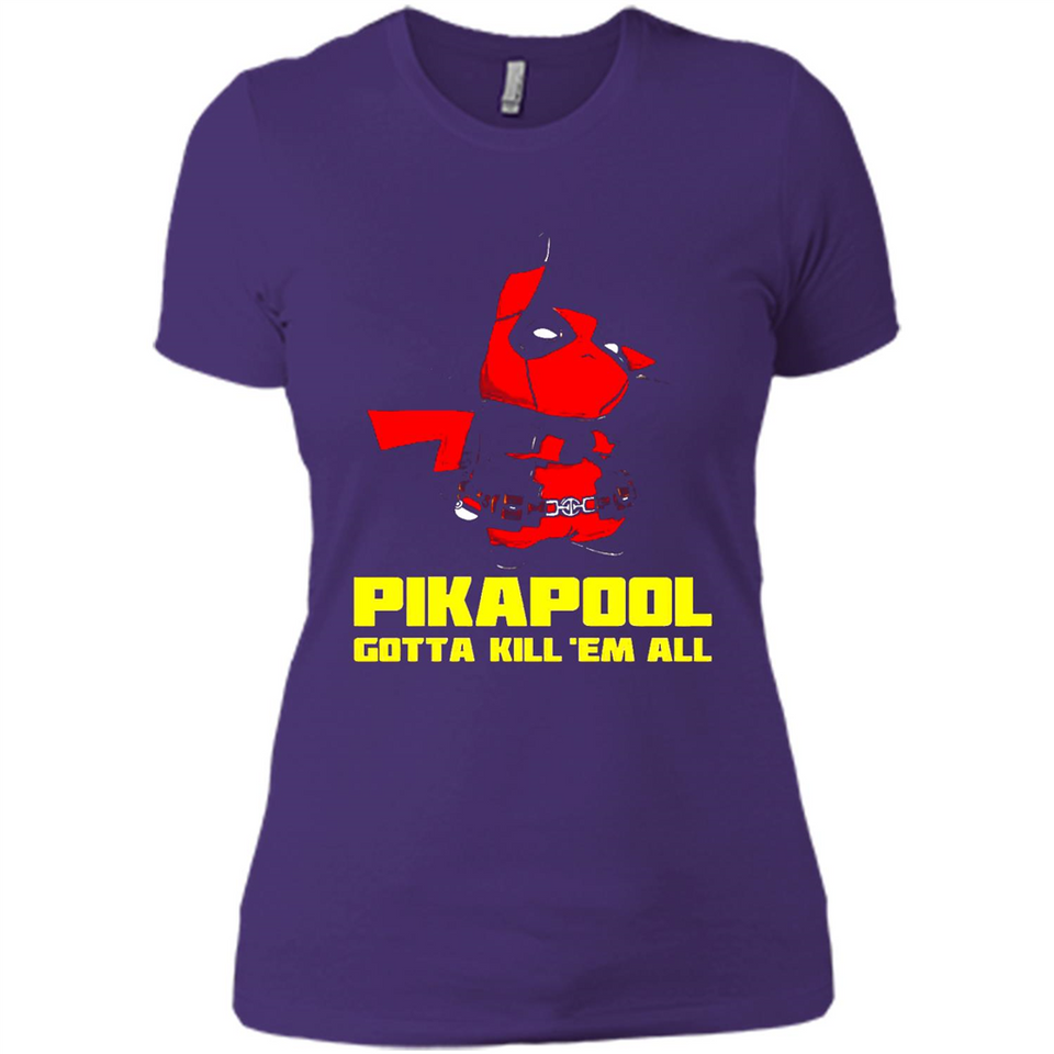 Pikapool Gotta Kill Them All Shirt PINGPONG - Ladies' Boyfriend T-Shirt
