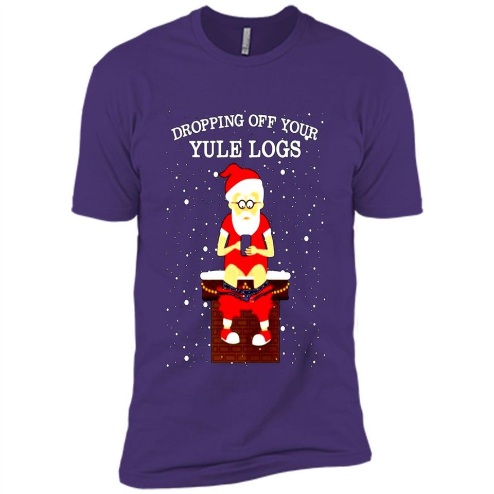 Santa Dropping Off Your Yule Logs