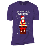Santa Dropping Off Your Yule Logs