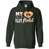 Auburn Tigers Football My Heart is on that Field - Hoodie