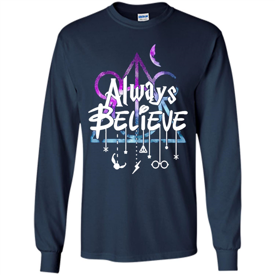 HIPPIE MOON MICKEY DEATHLY HALLOWS ALWAYS BELIEVE