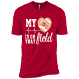 UCF Knights Football My Heart is on that Field - Premium Short Sleeve T-Shirt