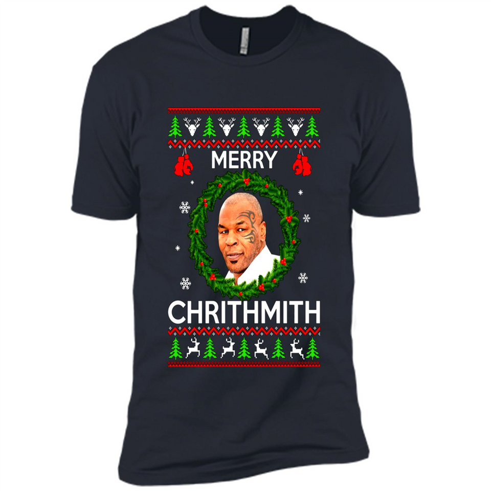 Mike Tyson Merry Chritmith Christmas Sweatshirt PINGPONG
