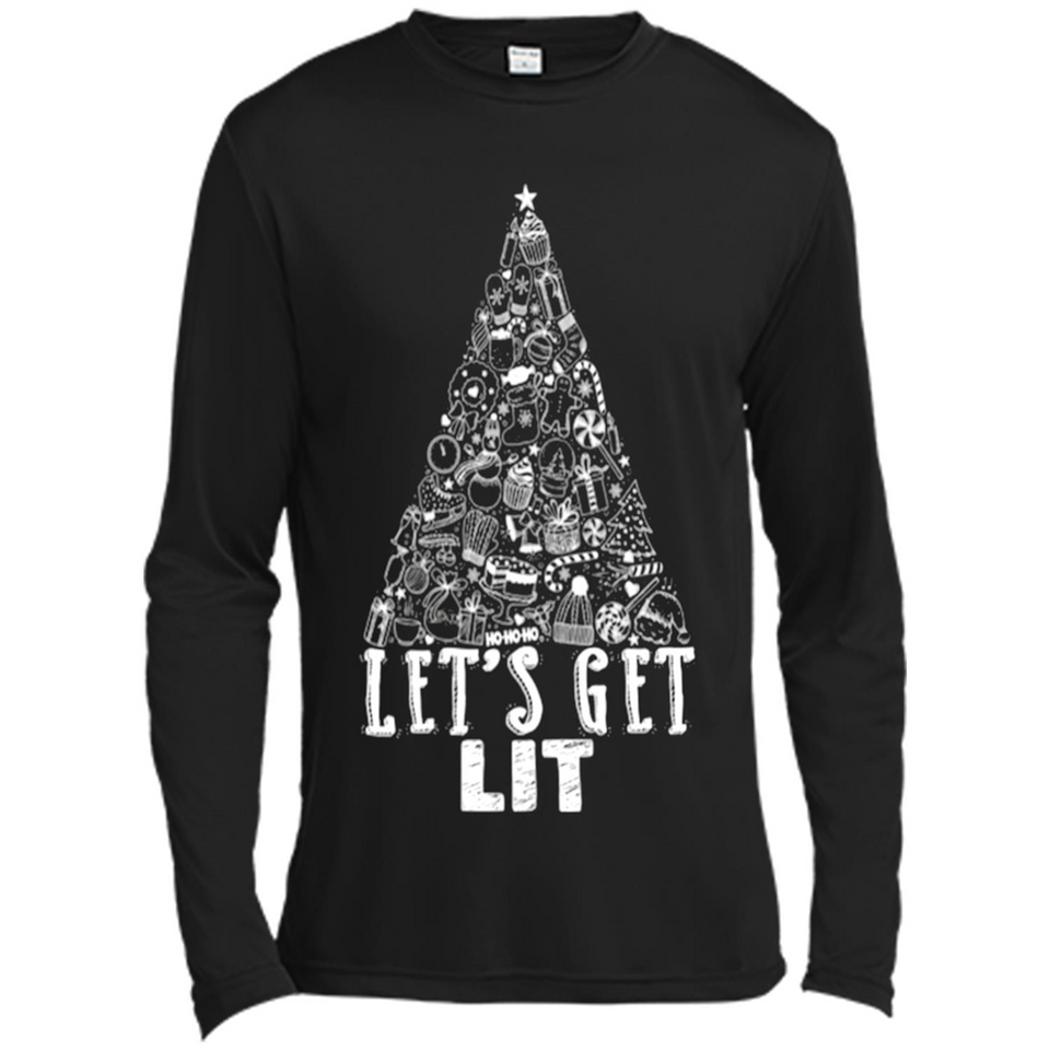 Let's Get Lit - Funny Christmas Tree