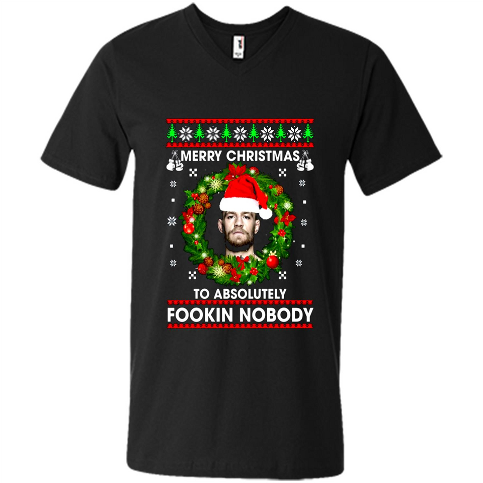 Merry Fookin Christmas Conor Mcgregor sweater PINGPONG