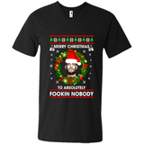 Merry Fookin Christmas Conor Mcgregor sweater PINGPONG