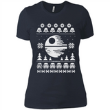Star War Ugly Christmas 2018 - Ladies' Boyfriend T-Shirt