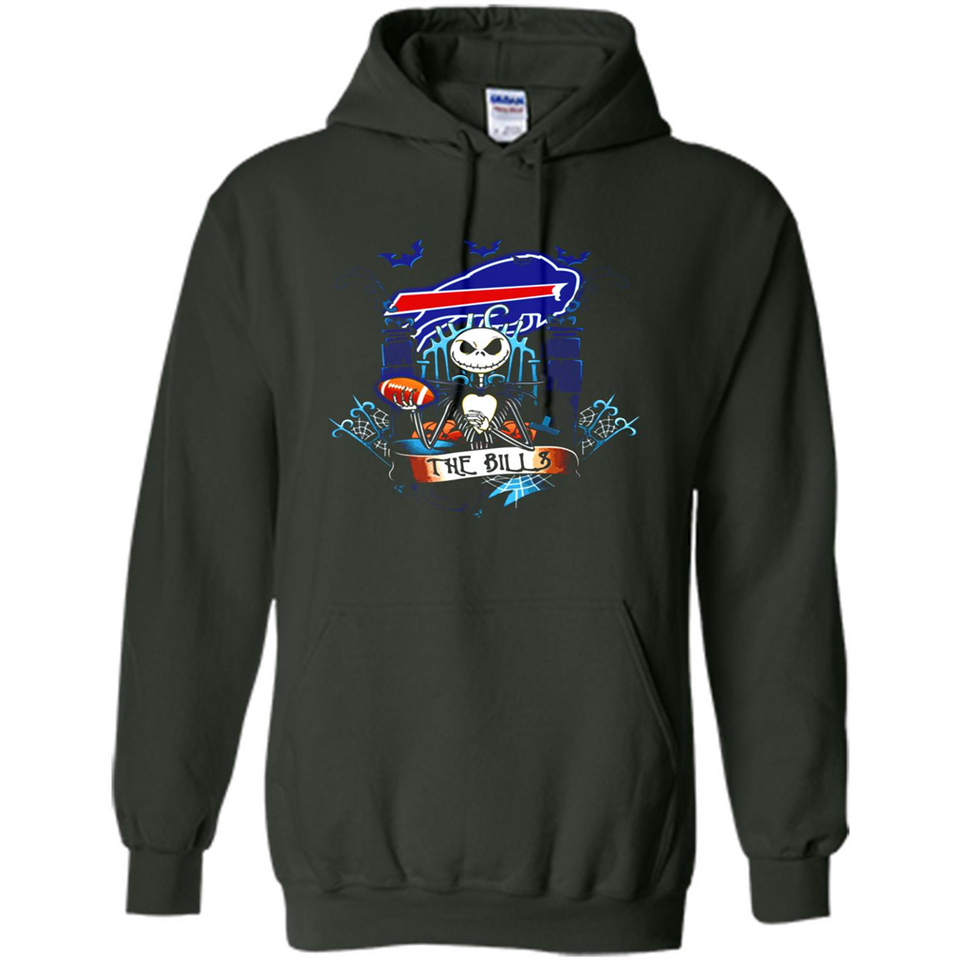 Buffalo Bills Halloween The Nightmare Before Christmas - Hoodie