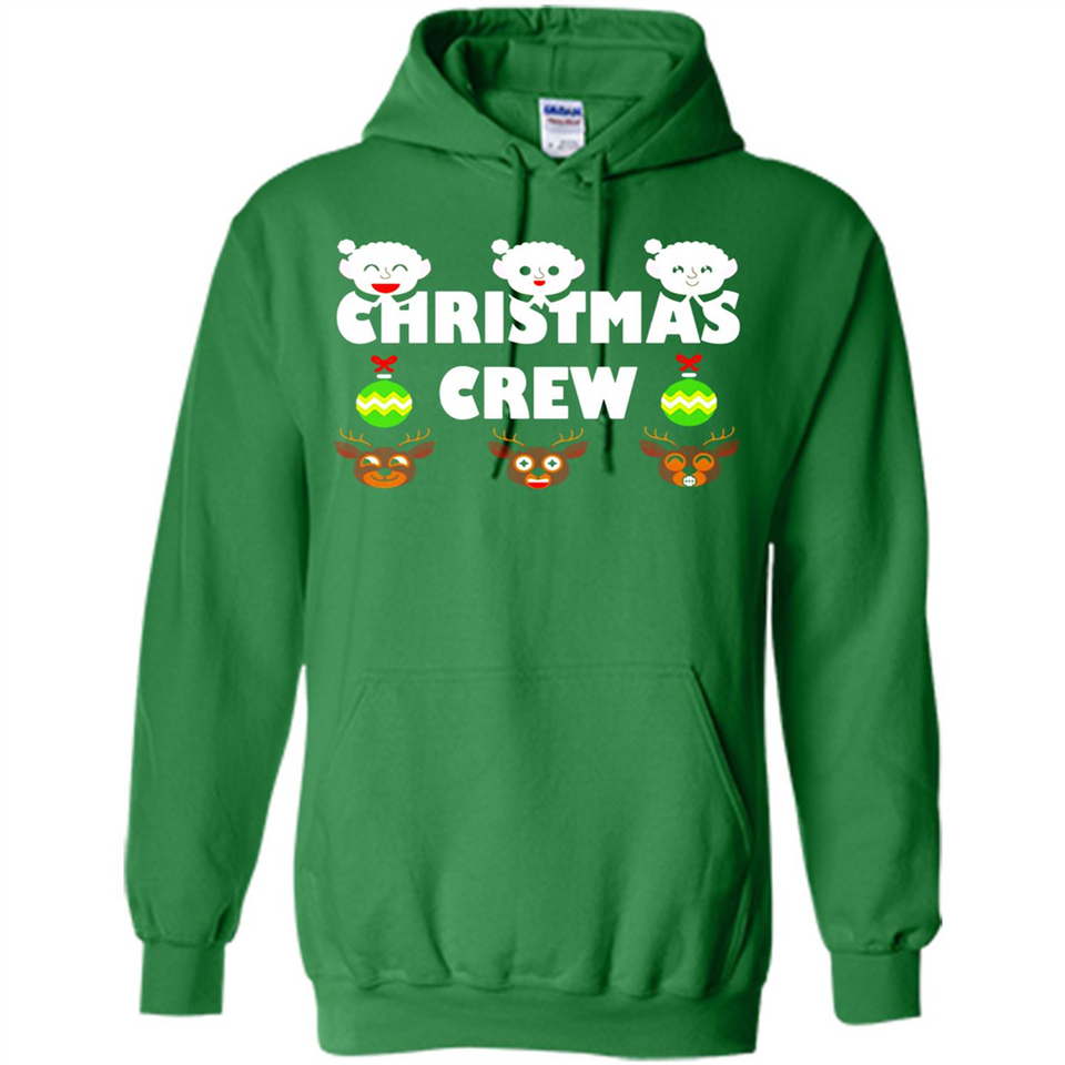 Christmas Crew Gifts Santa Elves Reindeer - Hoodie