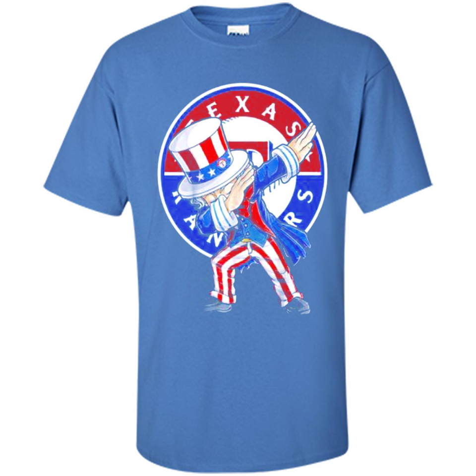 MLB TEXAS RANGERS UNCLE SAM DABBING INDEPENDENCE DAY