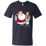 Eggnog Santa And Jesus Christmas