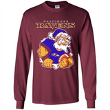 Grumpy Santa Claus Baltimore Ravens Football Team PINGPONG