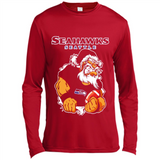 Grumpy Santa Claus Seahawks Seattle Football Team PINGPONG