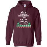 Merry Christmas You Filthy Animal Sweatshirt PINGPONG