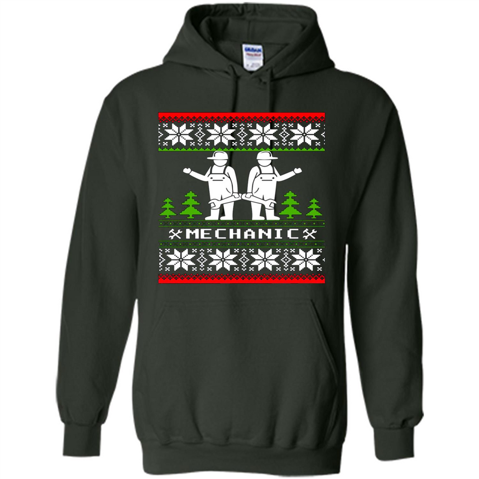 Mechanic Christmas sweater PINGPONG