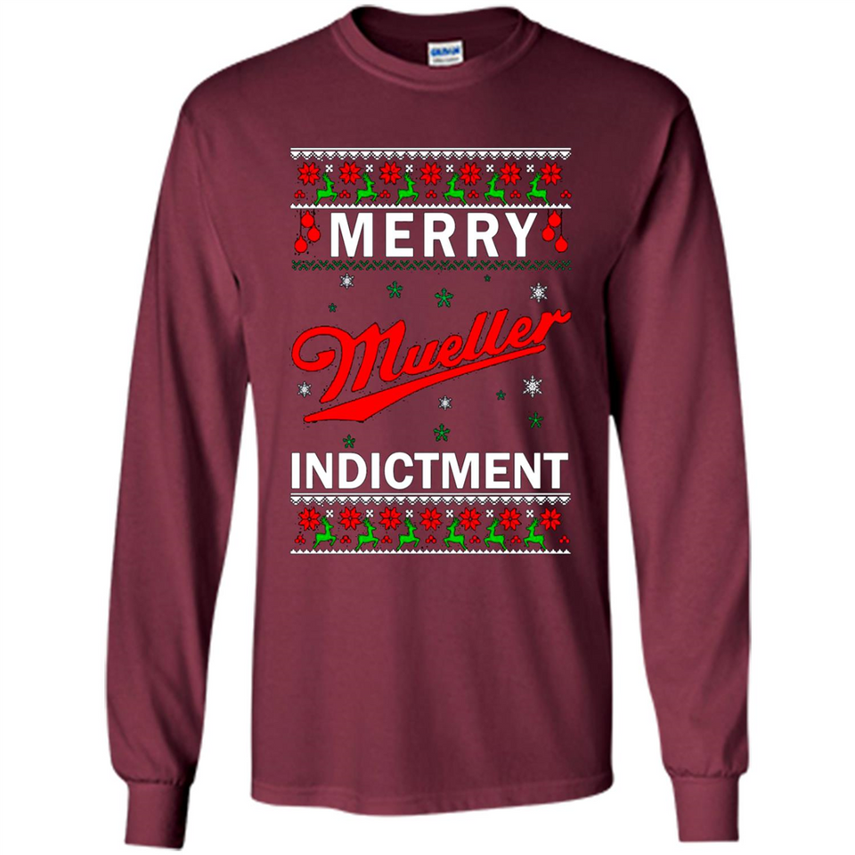 Merry Muller indictment Christmas sweatshirt PINGPONG